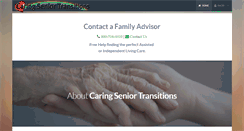 Desktop Screenshot of caringseniortransitions.com